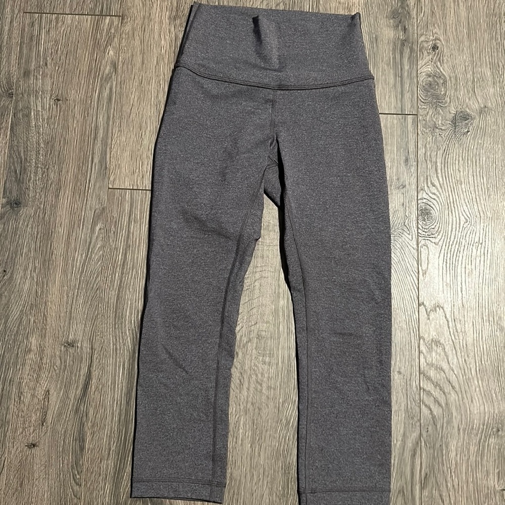 Lululemon WUNDER Under Leggings Grey Size 4